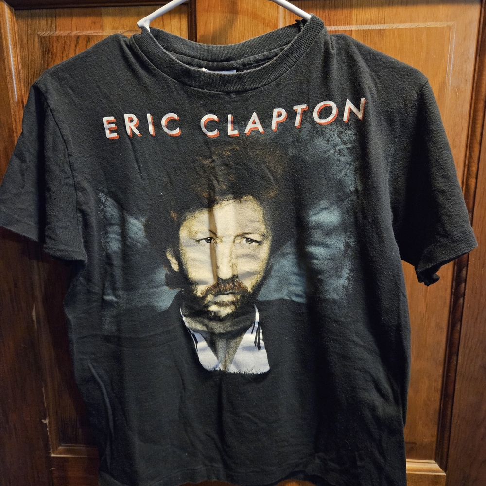 Vintage Eric Clapton Black Graphic T-Shirt